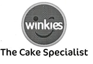 Winkies The Cake Specialist Device mark 3068348 Trademark