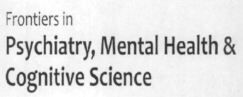 Frontiers In Psychiatry, Mental Health & Cognitive Science Device mark 3041225 Trademark