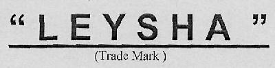 Leysha Device mark 3048131 Trademark