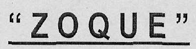 Zoque Device mark 3048132 Trademark