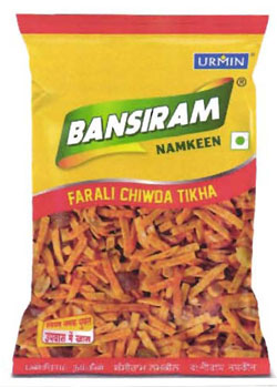 Bansiram With Device Of Farali Chiwda Device mark 3049891 Trademark