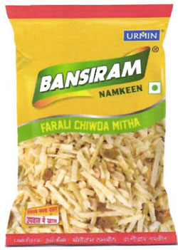 Bansiram With Device Of Farali Chiwda Device mark 3049893 Trademark
