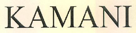 Kamani Device mark 3068396 Trademark