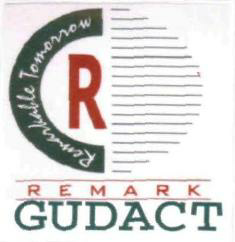 Remark Gudact, R, Device Of Globe Containing Letter 'r' Device mark 3076650 Trademark