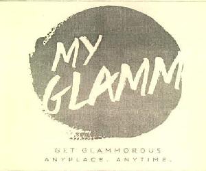 My Glamm Get Glammorous Anyplace. Anytime. Device mark 3050655 Trademark