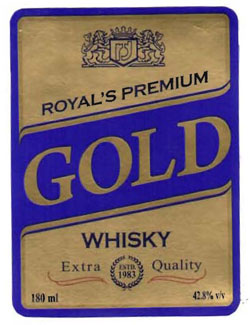 Royal's Premium Gold With Device Of Lion And Crown Device mark 3050217 Trademark