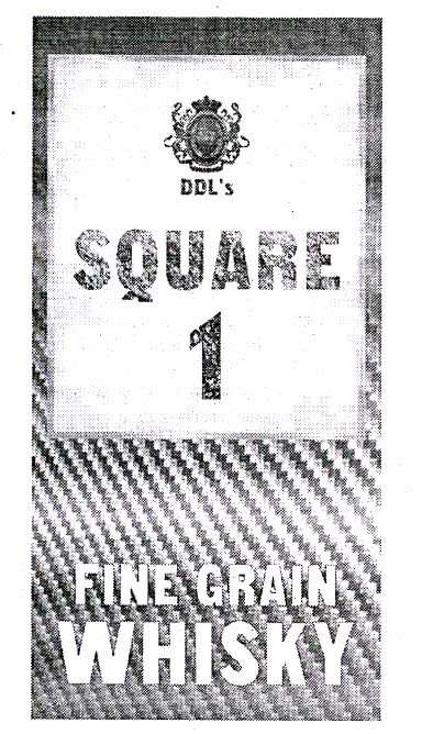 Ddl's Square 1 Fine Grain Whisky Device mark 3076055 Trademark