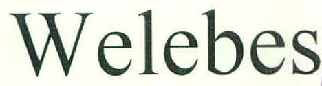 Welebes Device mark 3049148 Trademark