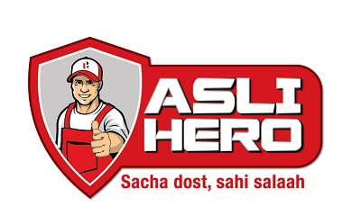 Asli Hero (logo) Device mark 3047228 Trademark