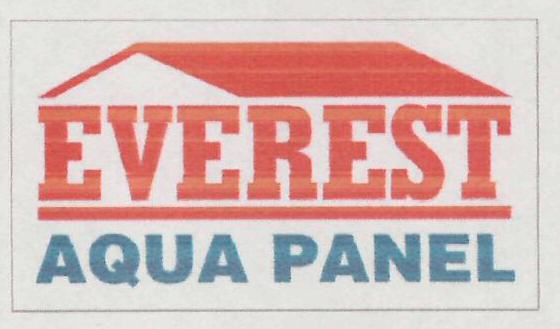 Everest Aqua Panel Device mark 3076764 Trademark