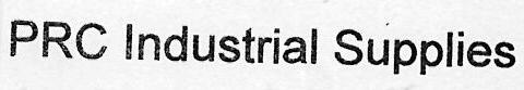 Prc Industrial Supplies Device mark 3056459 Trademark