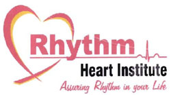Rhythm Heart Institute With Device Of Heart Device mark 3058618 Trademark
