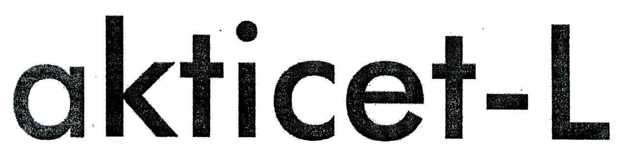 Akticet-l Device mark 3063631 Trademark