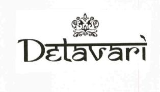 Detavari (label) Device mark 3077682 Trademark