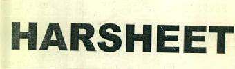 Harsheet Device mark 3025102 Trademark