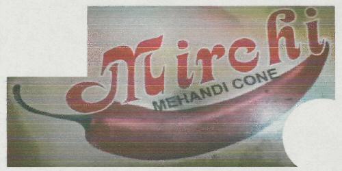 Mirchi Mehandi Cone Device mark 3066313 Trademark
