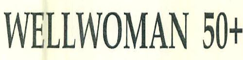 Wellwoman 50+ Device mark 3065888 Trademark