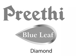 Preethi Blue Leaf Diamond Device mark 3066359 Trademark