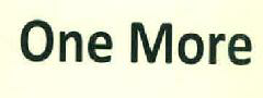One More Device mark 3062867 Trademark