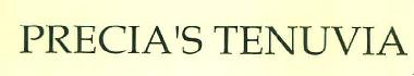 Precia's Tenuvia Device mark 3062763 Trademark