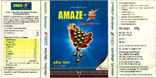 Amaze- X Ultra Power Granules Device mark 3065829 Trademark