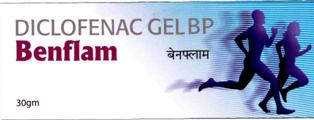 Diclofenac Gel Bp Benflam Device mark 3032769 Trademark