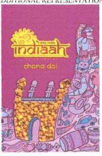 Bisk Farm Indiaah Chana Dal (label) Device mark 3074560 Trademark