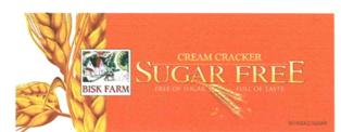 Bisk Farm Cream Cracker Sugar Free (label) Device mark 3074570 Trademark