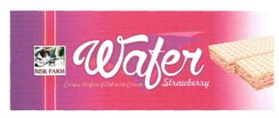 Bisk Farm Wafer Strawberry (label) Device mark 3074578 Trademark