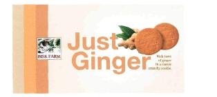 Bisk Farm Just Ginger (label) Device mark 3074579 Trademark