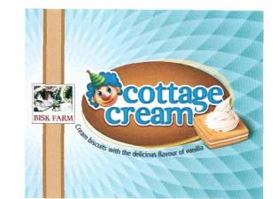 Bisk Farm Cottage Cream (label) Device mark 3074584 Trademark