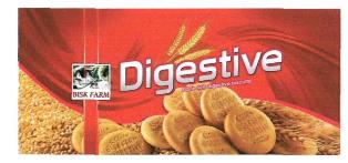 Bisk Farm Digestive (label) Device mark 3074597 Trademark