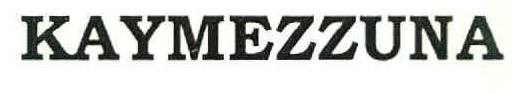 Kaymezzuna Device mark 3072616 Trademark