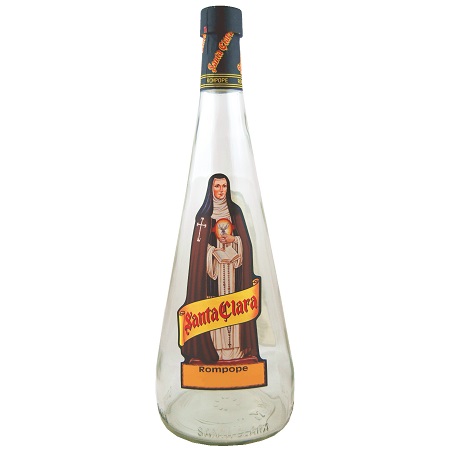 Rompope Santa Clara Bottle Design With Label (colour) Device mark 3065356 Trademark