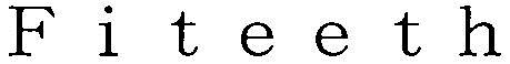 F I T E E T H Device mark 3070603 Trademark