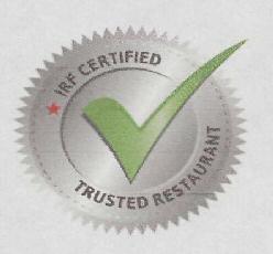 Irf Certified Trusted Restaurant Device mark 3047467 Trademark