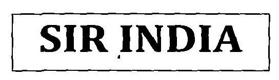 Sir India Device mark 3093034 Trademark