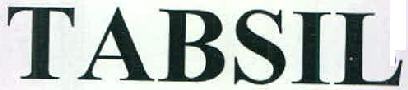 Tabsil Device mark 3040795 Trademark