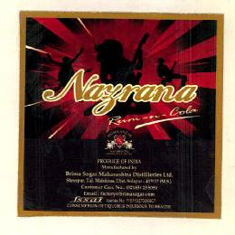 Nazrana Rum-n-cola Device mark 3081866 Trademark