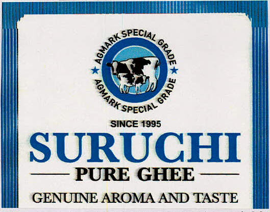 Suruchi Pure Ghee (with Device) Device mark 3080434 Trademark