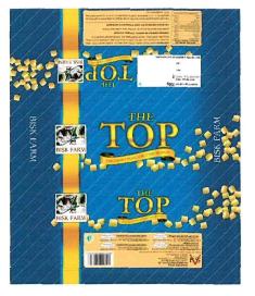 Bisk Farm The Top, Device Of Village Scene, Small Biscuits Device mark 3099210 Trademark
