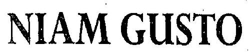 Niam Gusto Device mark 3078102 Trademark