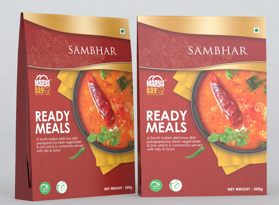 Marya Day Ready Meals Sambhar Device mark 3100371 Trademark