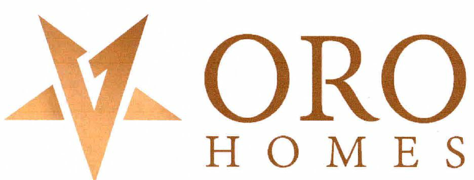 Oro Homes (with Device) Device mark 3055418 Trademark