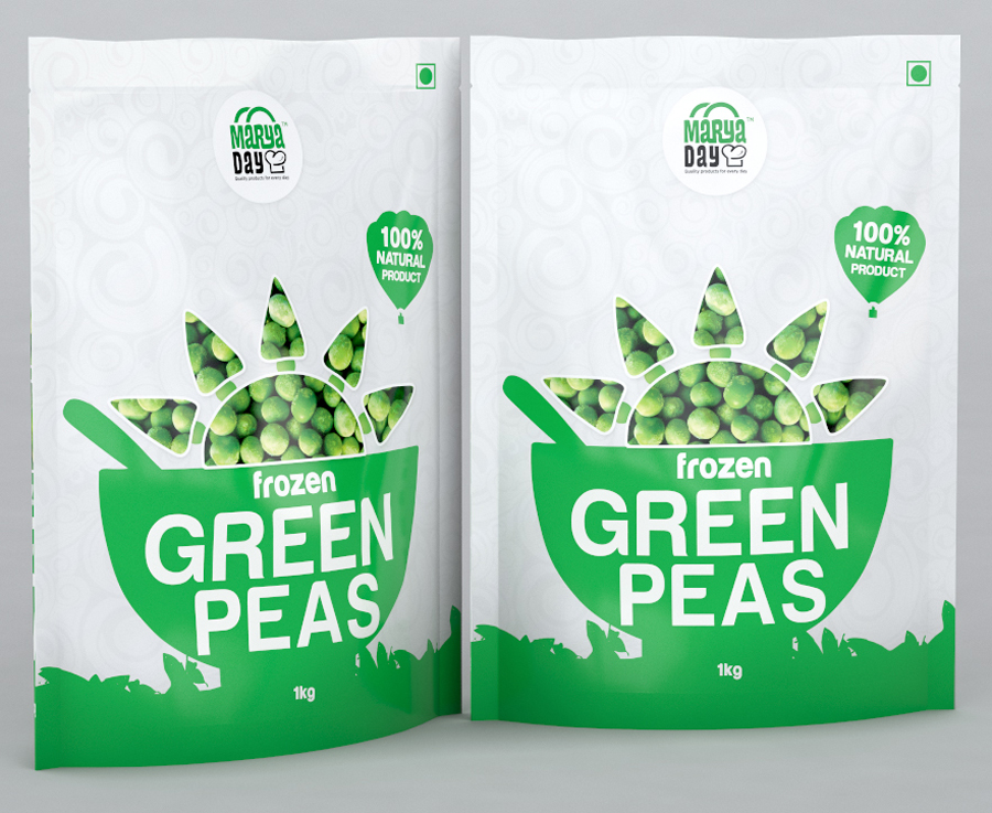 Marya Day Frozen Green Peas Device mark 3100381 Trademark