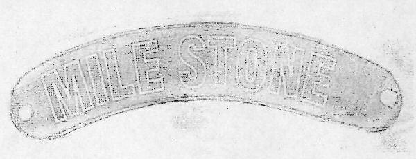 Mile Stone Device mark 3081067 Trademark