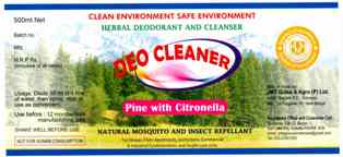 Deo Cleaner, Jmt (monogram), Device Of Forest Device mark 3079369 Trademark