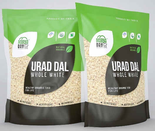 Marya Day Natural Organic Urad Dal Whole White Device mark 3100390 Trademark