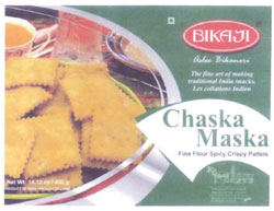 Bikaji With Miscellaneous Device Device mark 3090997 Trademark