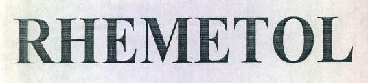 Rhemetol Device mark 3099906 Trademark